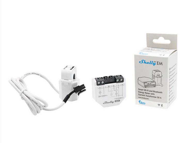 Productafbeelding Shelly EM Gen3 1 x 50A CT inbegrepen