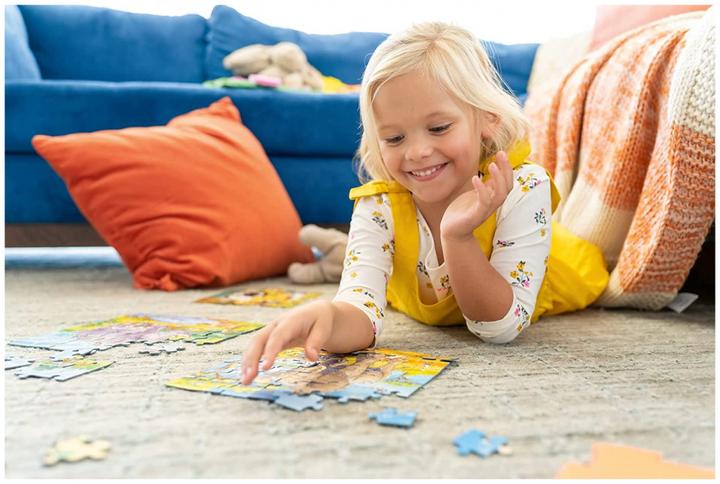Actual product image Ravensburger 4 in 1 Shaped Puzzles - Paw Patrol (10 pieces)