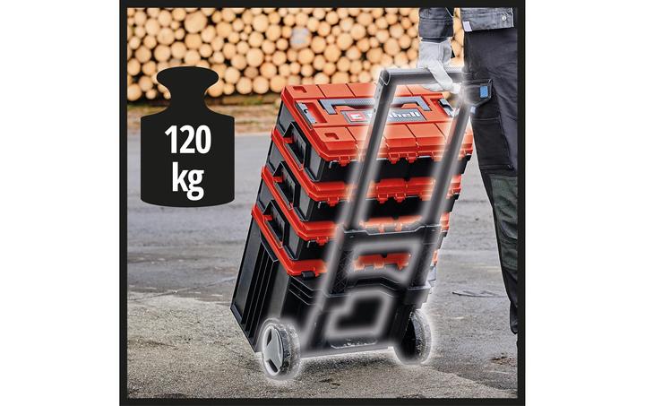 Actual product image Einhell E-Case L with wheels System case (1 pieces)