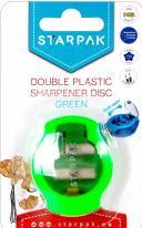 Image du produit Starpak aiguiseur 2 lames disque vert blister