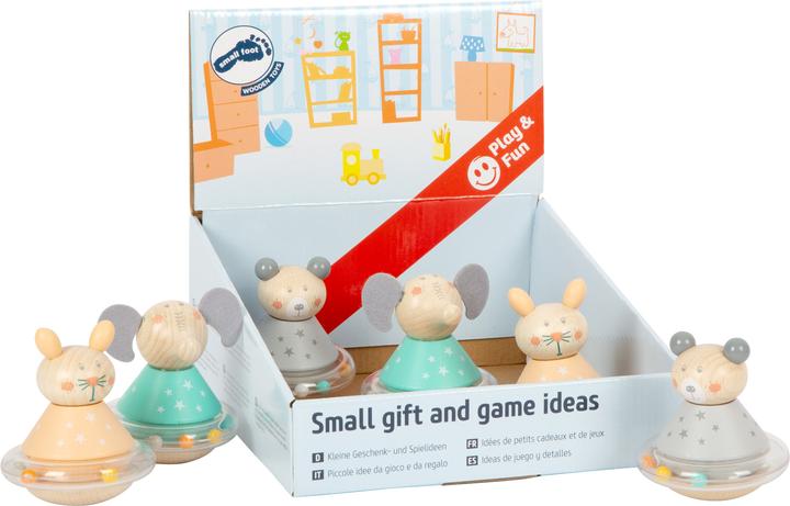 Actual product image small foot Display stand-up toy pastel