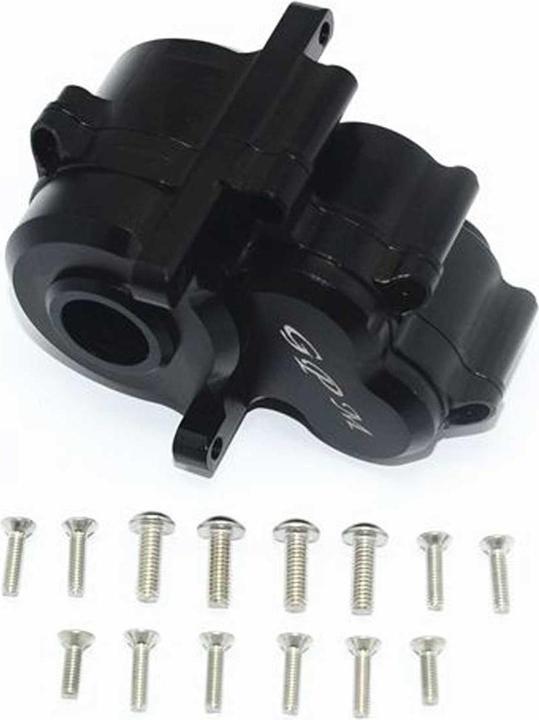 Produktbild GPM aluminium getriebegehäuse mittet schwarz trx 1/10 e-revo