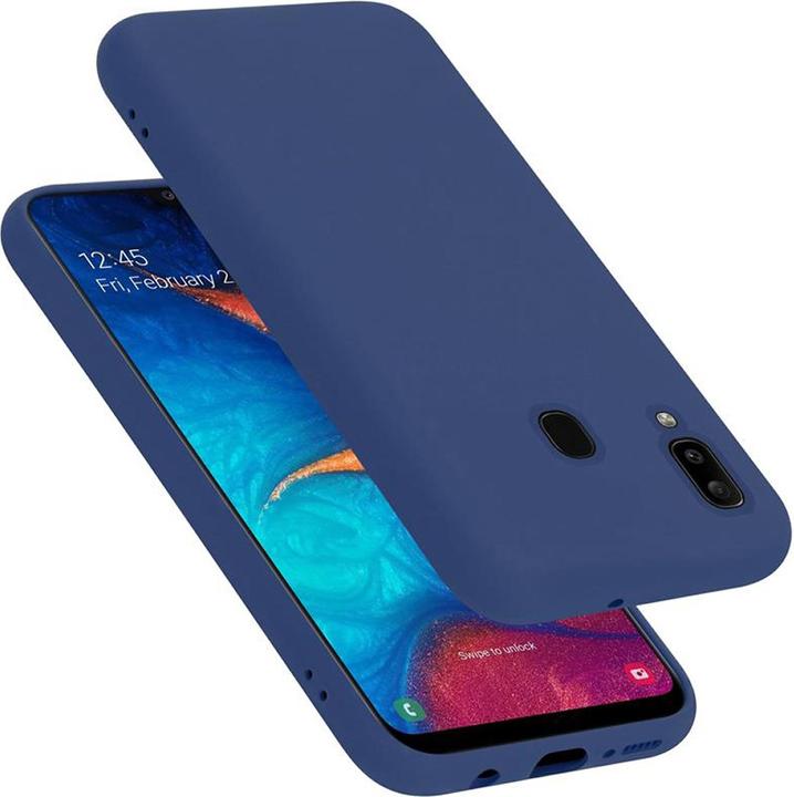 Actual product image Cadorabo TPU Liquid Silicone Case Cover (Samsung Galaxy A20, Samsung Galaxy M10s, TCL A30)