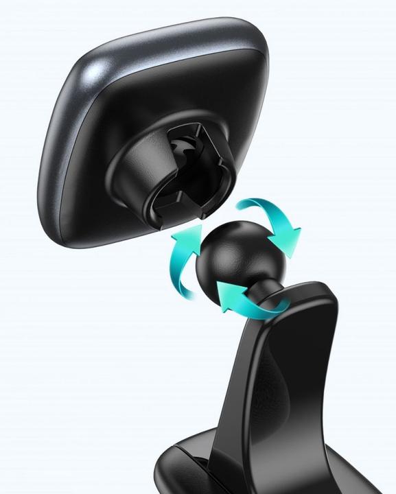 Actual product image Wozinsky WUMTD magnetic phone holder for car dashboard - black
