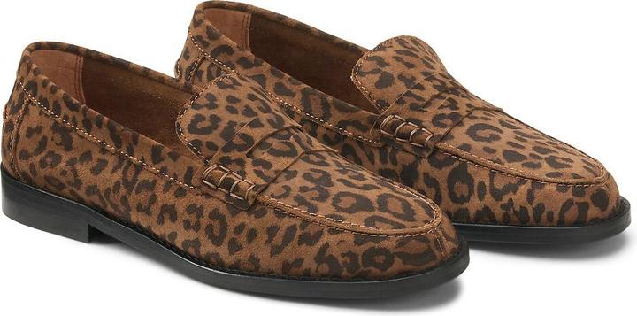 Produktbild La Redoute Collections Signature Ledermokassins mit Leopardenmuster (41)