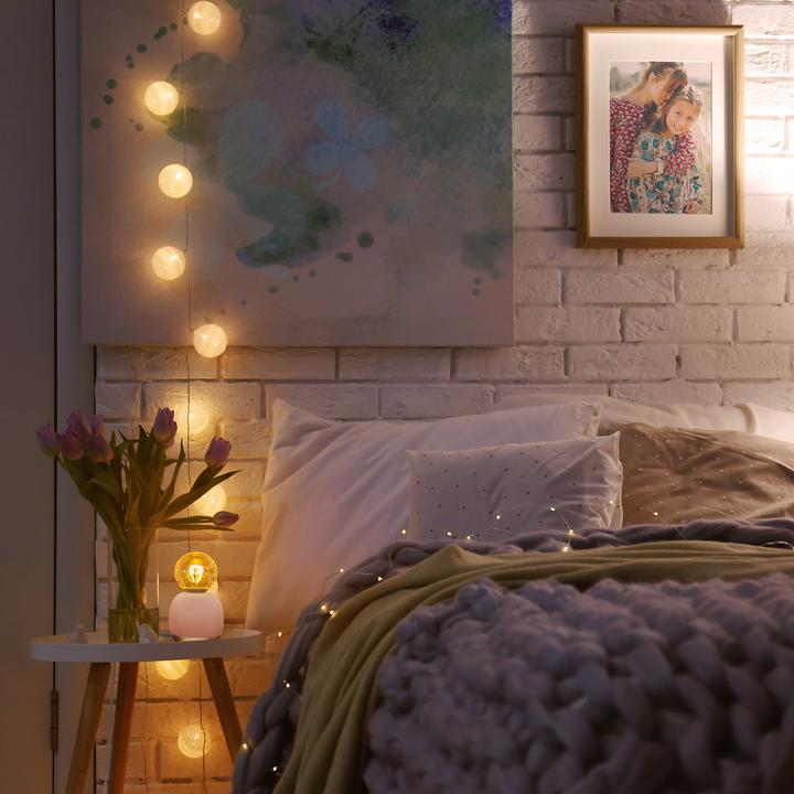 Actual product image Relaxdays Decorative lamp concrete (E27)