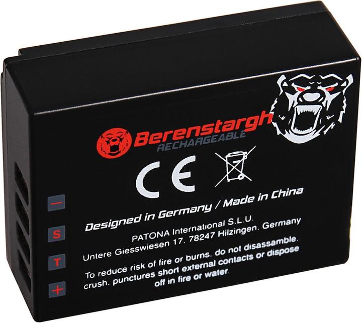 Actual product image Berenstargh Fuji NP-W126 (Rechargeable battery)