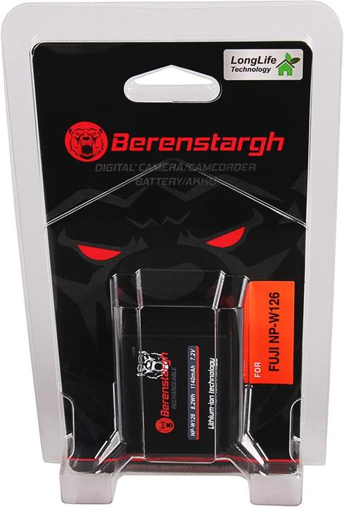 Actual product image Berenstargh Fuji NP-W126 (Rechargeable battery)