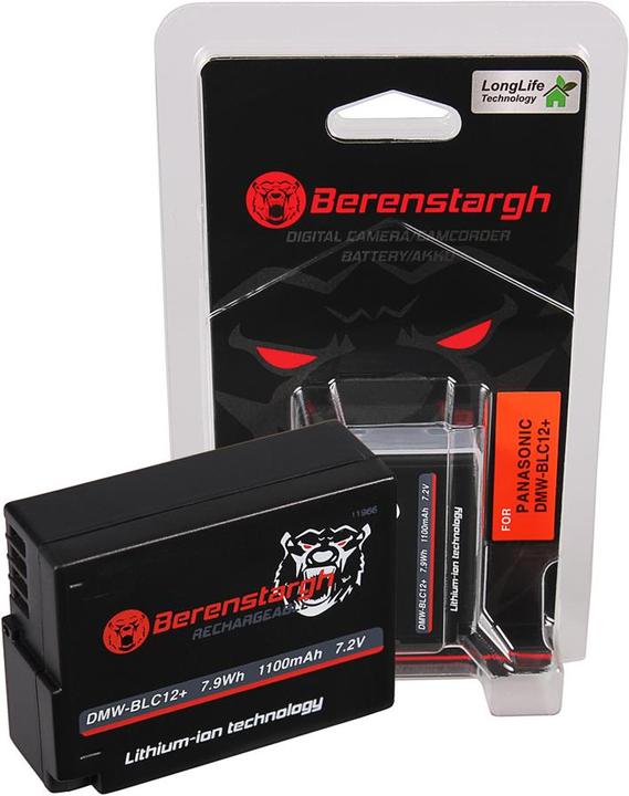 Actual product image Berenstargh Panasonic BLC12 (Camera battery)