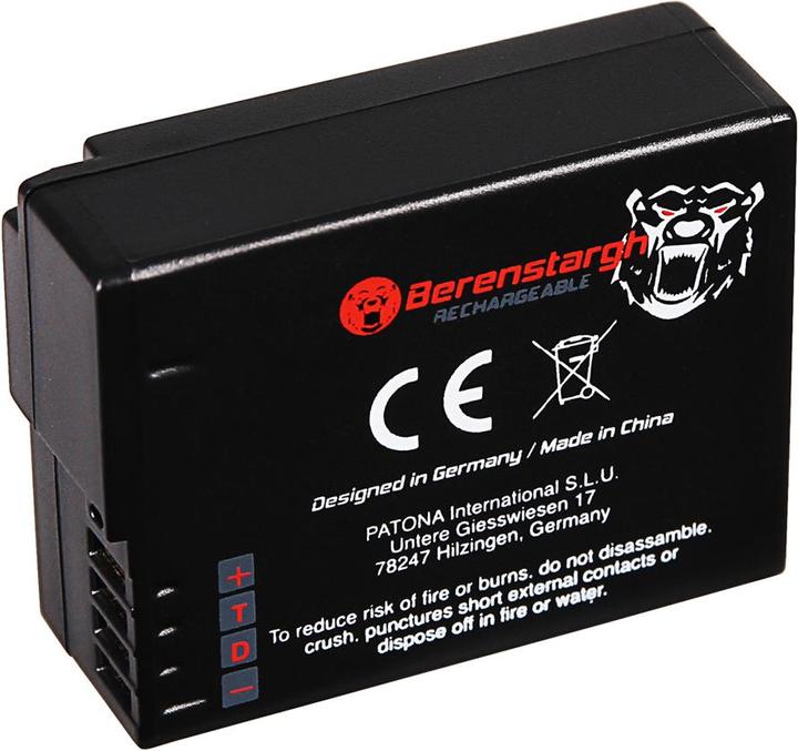 Actual product image Berenstargh Panasonic BLC12 (Camera battery)