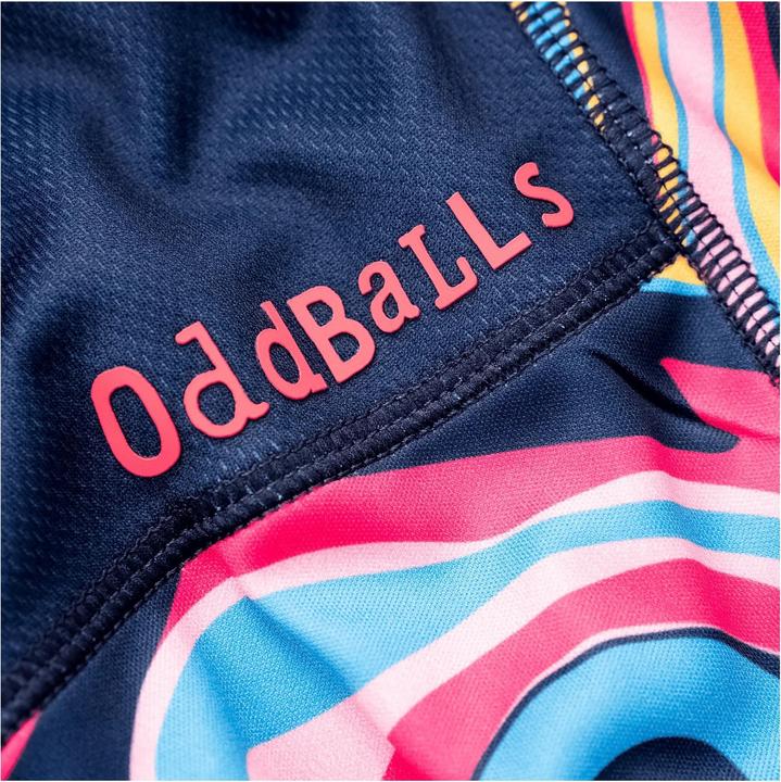 Actual product image Oddballs Womens/Ladies Adventurous Ripple Training T-Shirt (42 D)