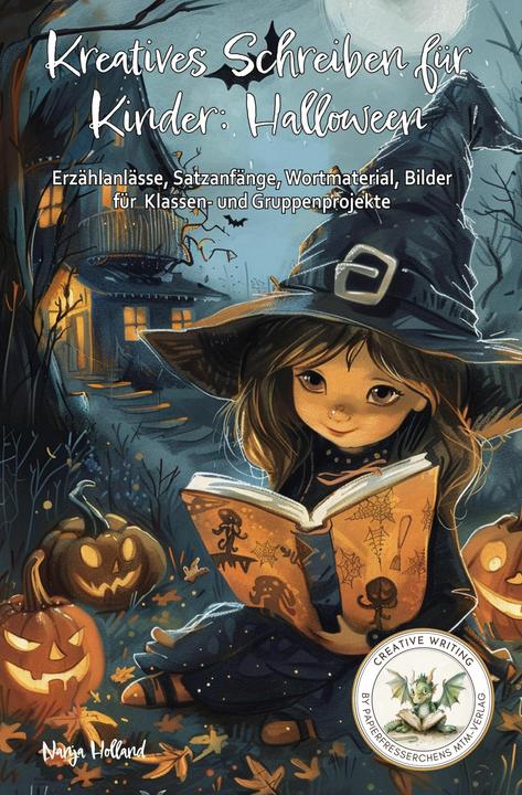Immagine prodotto Kreatives Schreiben für Kinder: Halloween (Tedesco, Nanja Olanda, 2024)