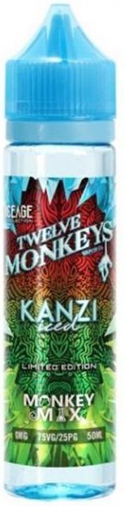 Produktbild Twelve Monkeys Kanzi Iced (Erdbeere, Kiwi, Wassermelone)
