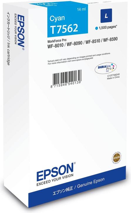 Produktbild Epson T7562 (C)