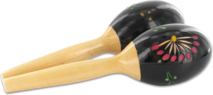 Actual product image Betzold Musik Wooden maracas, multicoloured (Maracas)