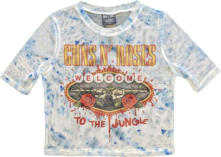 Guns N Roses Welcome To The Jungle LV Kurzes Top (M)