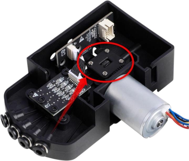 Immagine prodotto Creality CFS Hubsystem Antriebsrolle mit Zahnrad