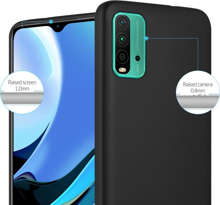 Image du produit Cadorabo TPU Matt Metallic Cover (Xiaomi Redmi 9T, Xiaomi Poco M3)