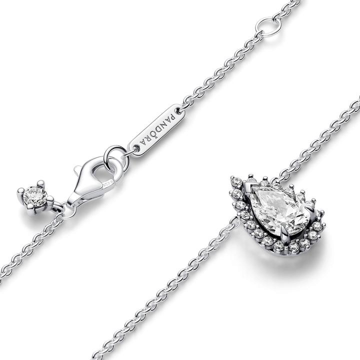 Image du produit Pandora Collier couronne de poires étincelantes (Argent sterling 925, 45 cm)