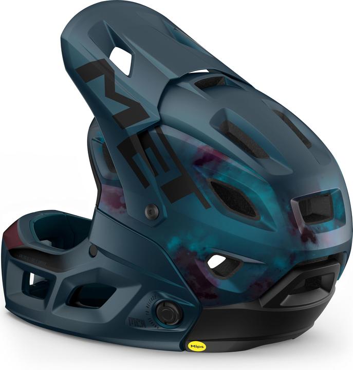 Actual product image MET Helmet Parachute MCR Mips, blue indigo / matt, S (52 - 56 cm)