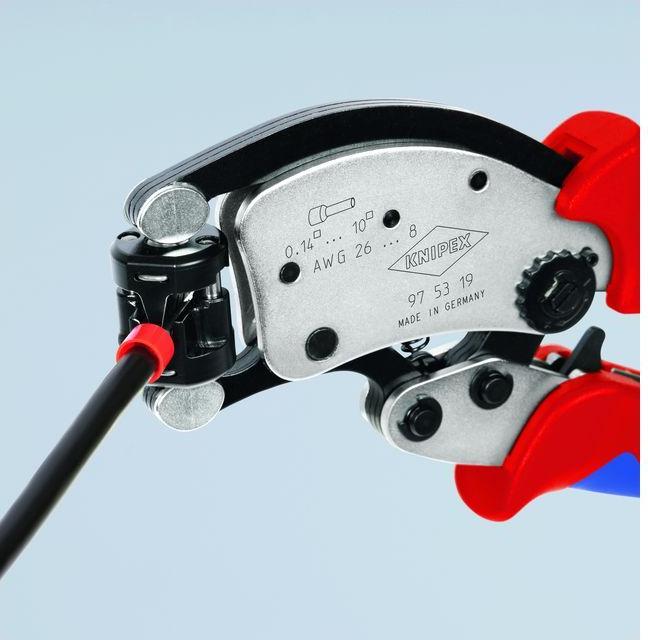Actual product image Knipex Twistor16 Self-Adjus.Crimp.Pliers (200 mm)
