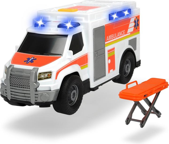 Actual product image Dickie Ambulance and stretcher with light and sound