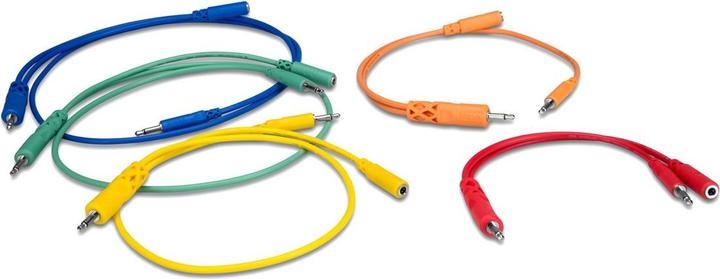 Immagine prodotto Hosa CMM-500Y-MIX Cavi patch 5 pezzi. (0.90 m)