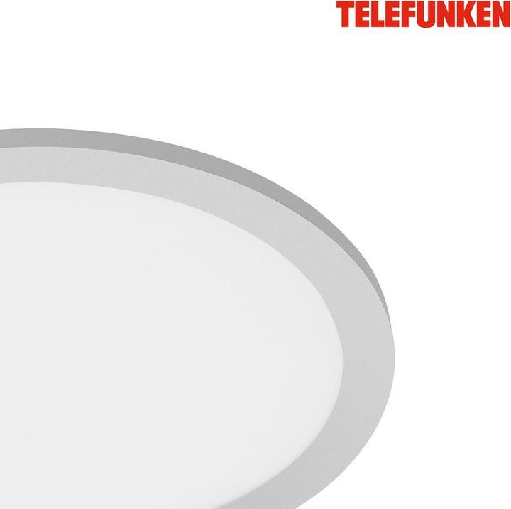 Actual product image Telefunken LED sensor panel 20W 1600 lm 4000 K neutral white Hx 50x300 mm chrome matt white (1600 lm)
