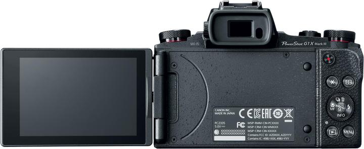 Actual product image Canon PowerShot G1X Mark III (24 - 72 mm, 24.20 Mpx, APS-C / DX)
