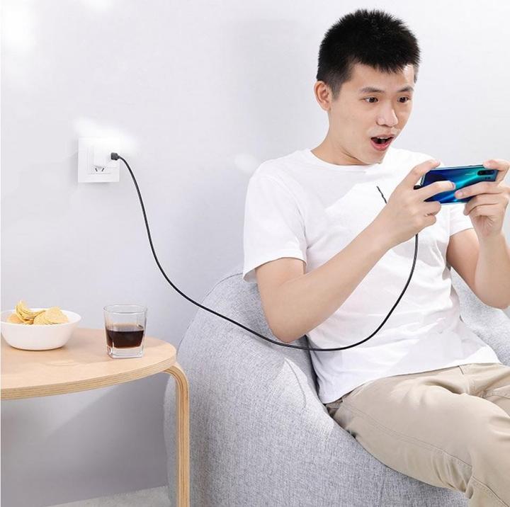 Image du produit Ugreen USB-C Huawei SuperCharge en design L à 90 degrés (USB 3.0)