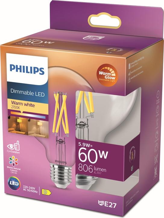 Immagine prodotto Philips Lampada (E27, 5.90 W, 806 lm, 1 x, D)