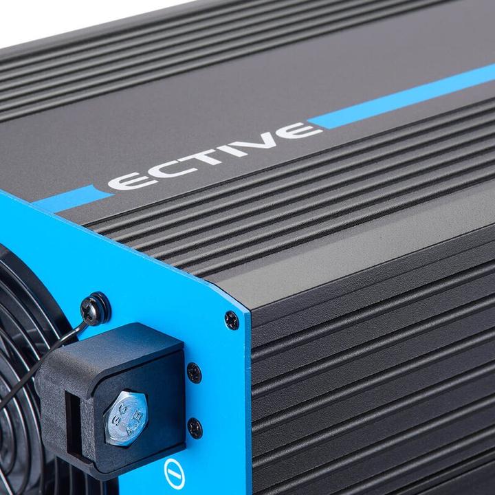 Produktbild Ective CSI 15 PRO 1500W/12V Sinus-Wechselrichter mit Netzvorrangschaltung und Ladegerät