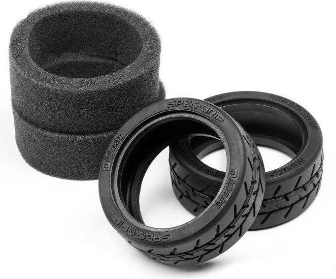 Actual product image HPI Sport 3 - Spec-Grip Tire 26mm 2pcs