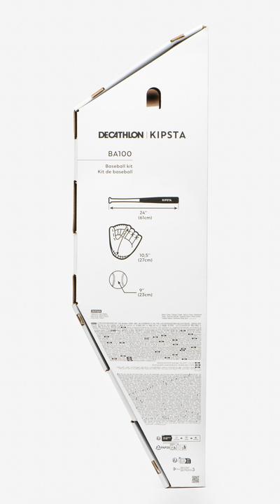 Image du produit Kipsta Set de baseball pour enfants - BA100G Lite (24.02")