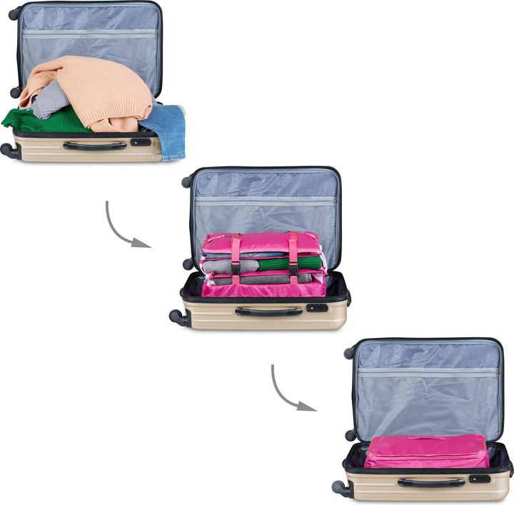 Actual product image Relaxdays Luggage organizer
