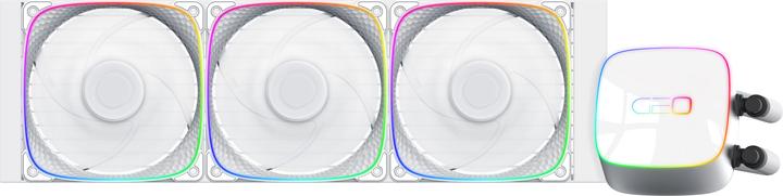Actual product image Geometric Future Eskimo Junior 360 AIO water cooling, ARGB - white, 360mm