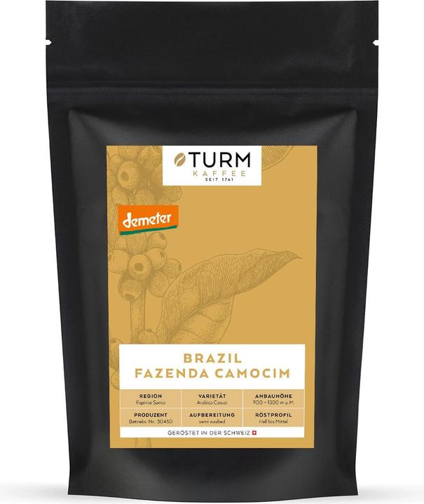 Produktbild Turm Kaffee Demeter Brazil Fazenda Camocim (250 g)