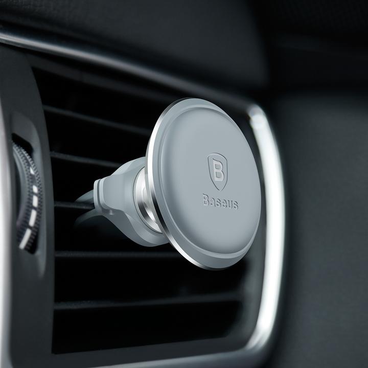 Immagine prodotto Baseus Supporto magnetico per l'auto dello sfiato d'aria con clip per cavi argento
