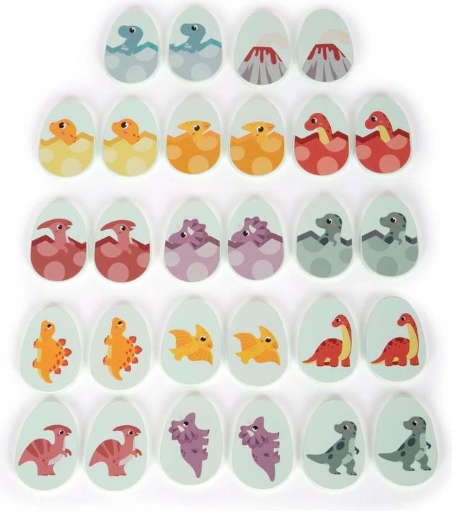 Actual product image small foot Memory "Dino" (Multilingual)
