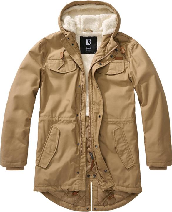 Brandit Marsh Lake Teddyparka Grösse XXL Farbe Kamel (XXL)