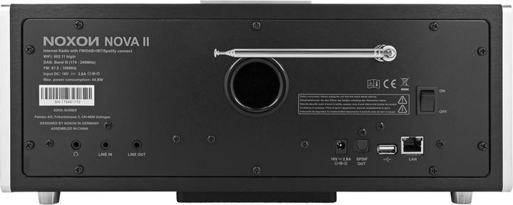 Produktbild Noxon Nova II (Internetradio, DAB+, Bluetooth, WLAN)