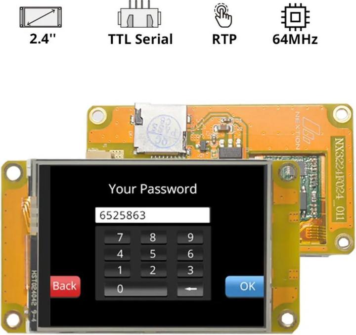 Produktbild Sonoff Nextion Discovery 2.4 Zoll 320x240 TFT Touch Display