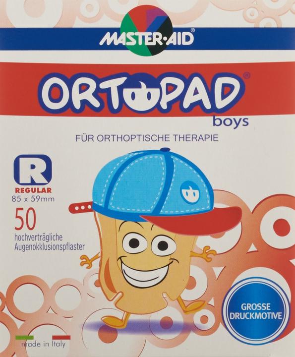 Produktbild Master Aid Augenpflaster Regular Boys 50 Stück (50 x)