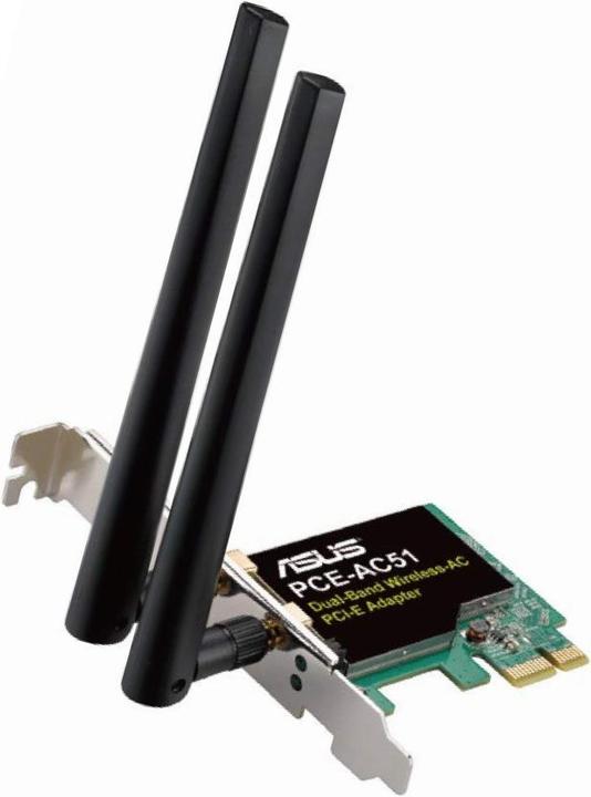 Actual product image ASUS PCE-AC51 (Mini PCI Express)
