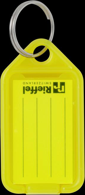 Image du produit Rieffel Étiquettes de clés KT 1000 SB/10 JAUNE
