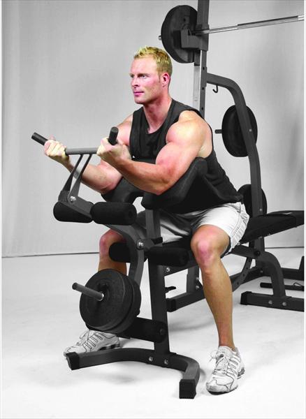 Immagine prodotto Hammer Fitness Set di pesi da banco professionale Solid XP (con PowerWeights-Set da 76 kg)