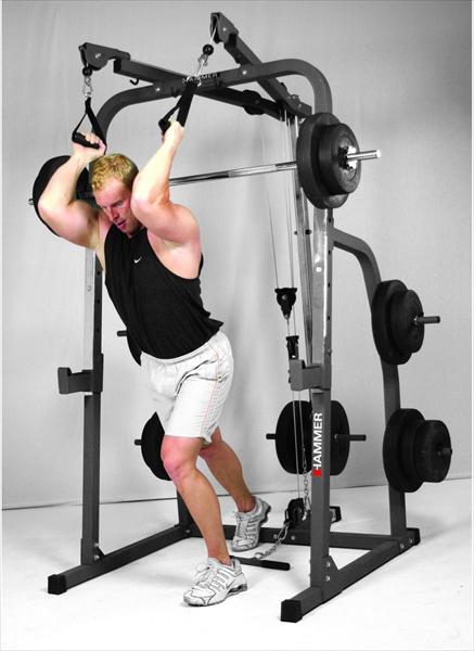 Immagine prodotto Hammer Fitness Set di pesi da banco professionale Solid XP (con PowerWeights-Set da 76 kg)