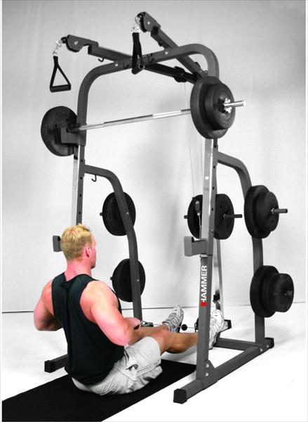 Immagine prodotto Hammer Fitness Set di pesi da banco professionale Solid XP (con PowerWeights-Set da 76 kg)