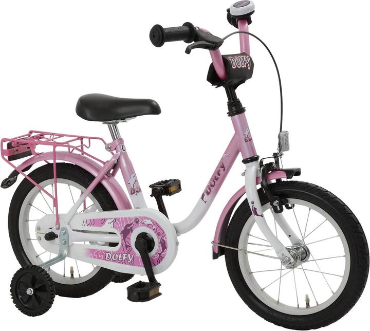 Vermont Dolfy 12 pouces rose/blanc (12")