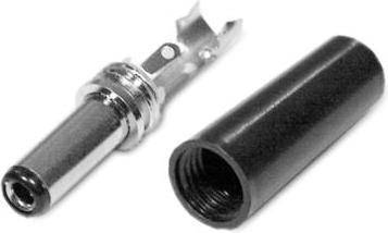 Immagine prodotto Varia 65106 - Spina cava DC, dimensioni: 2,5 mm x 5,5 mm, lunghezza albero 14 mm